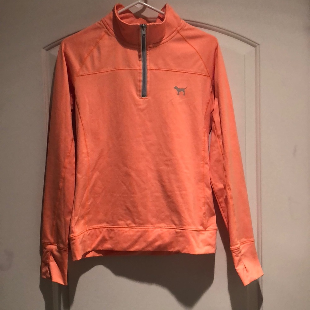 Pink Orange Quarterzip